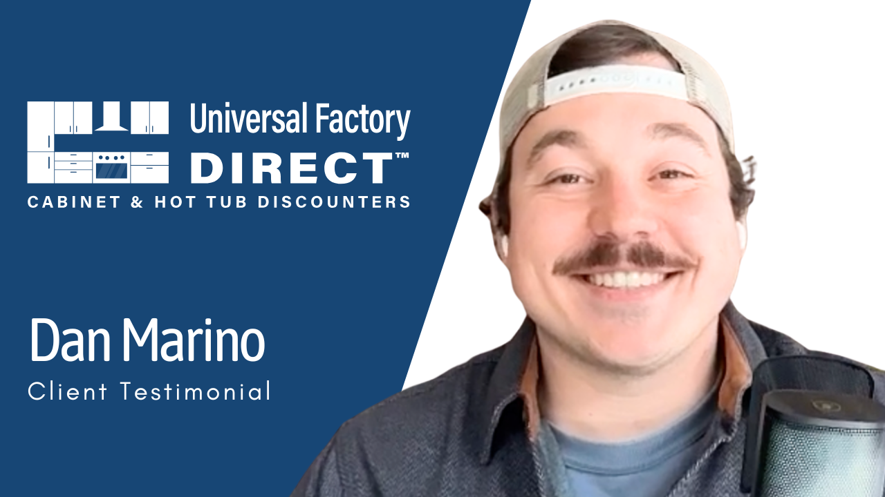 Dan Marino tells their story about Universal Factory Direct, LLC