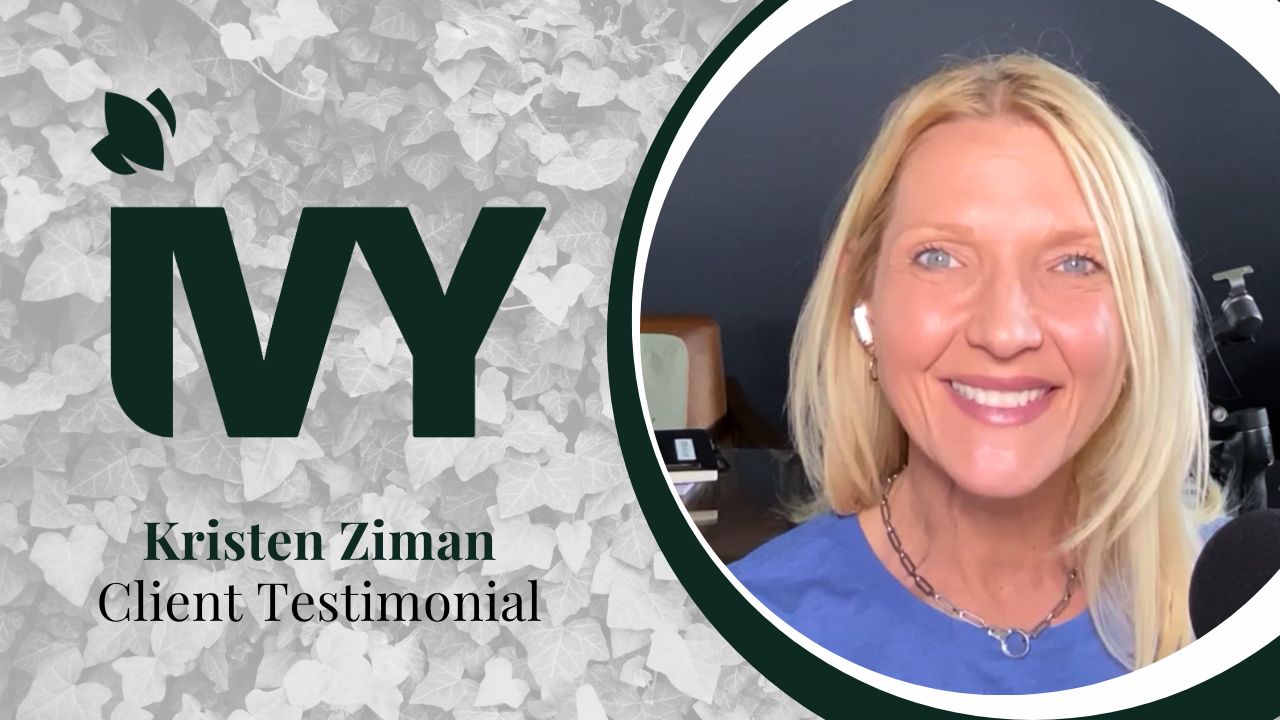 Kristen Ziman tells their story about Up with Ivy