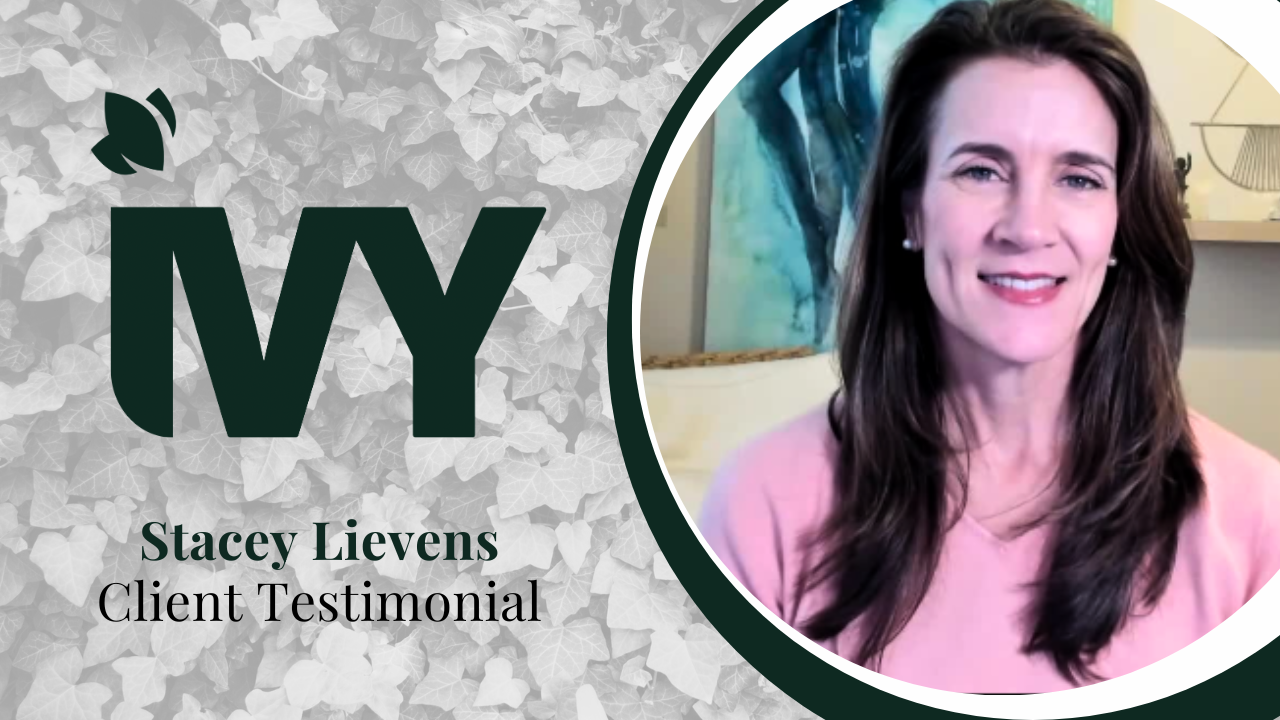 Stacey Lievens tells their story about Up with Ivy