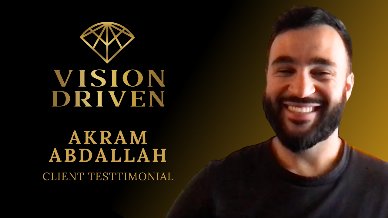 Akram Abdallah tells their story about Vision Driven