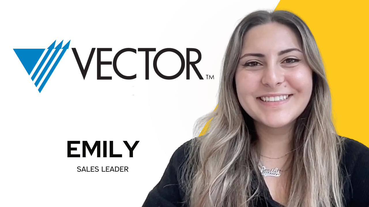 Emily tells their story about Vector Marketing