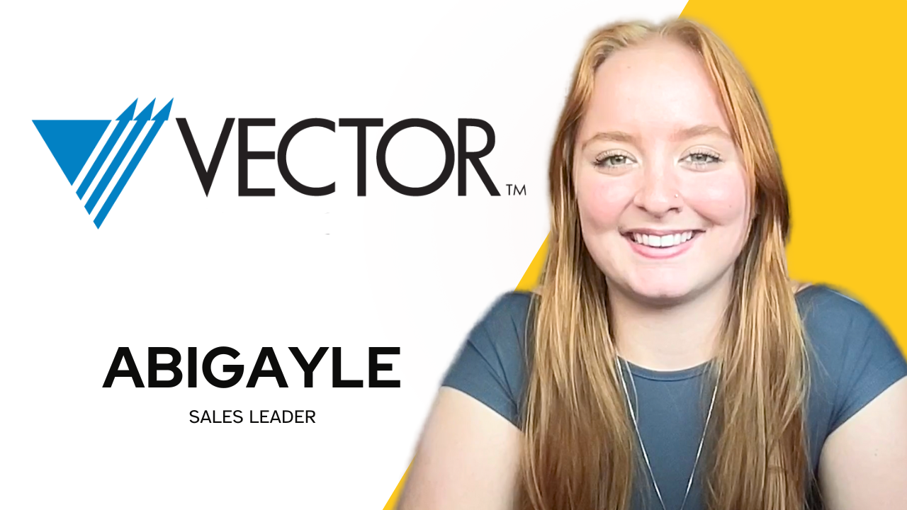 Abigayle tells their story about Vector Marketing