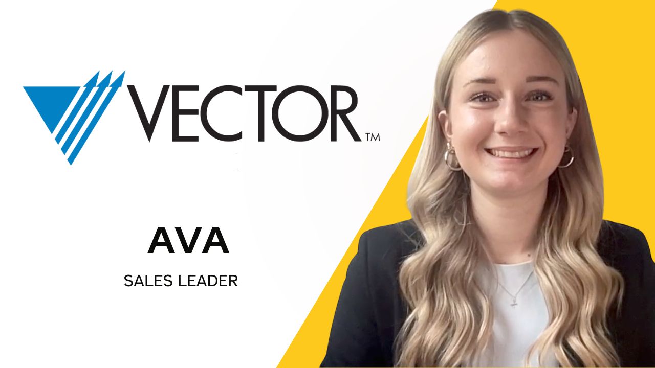 Ava MacDougall tells their story about Vector Marketing
