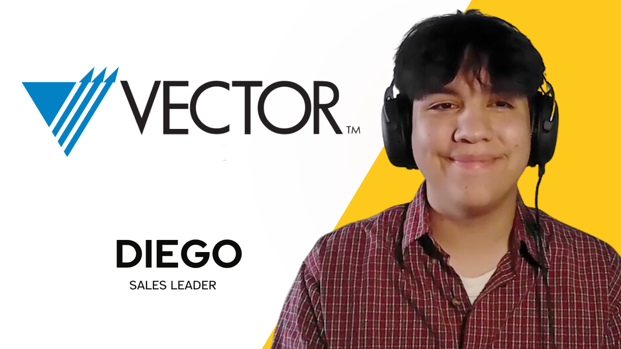Diego tells their story about Vector Marketing