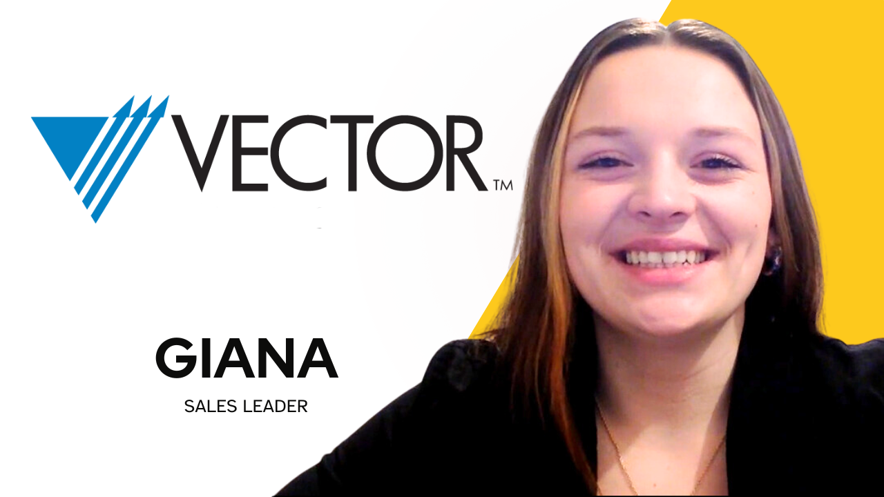 Giana tells their story about Vector Marketing