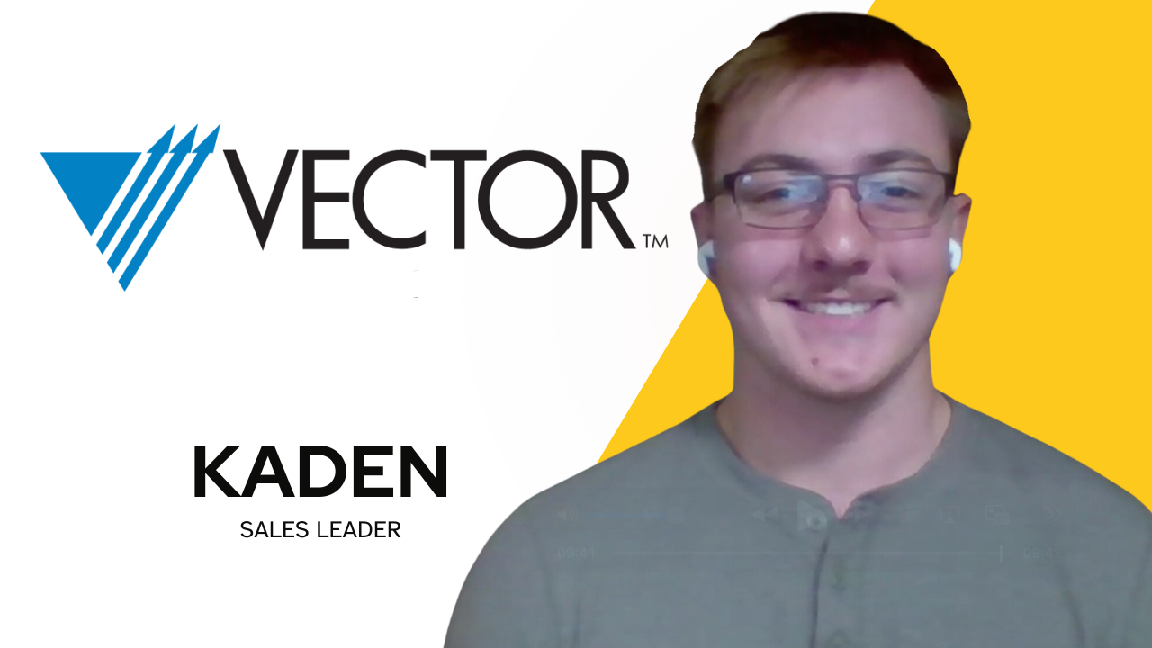 Kaden Peterson tells their story about Vector Marketing
