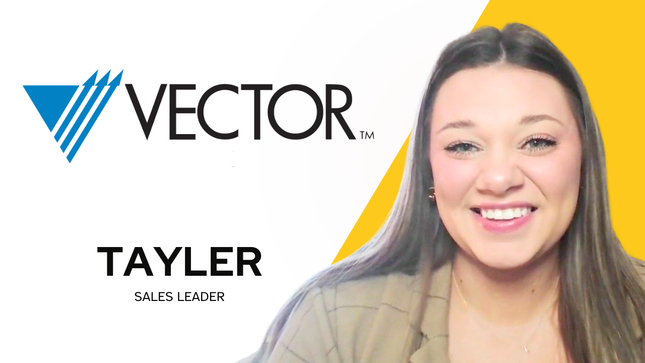 Tayler tells their story about Vector Marketing