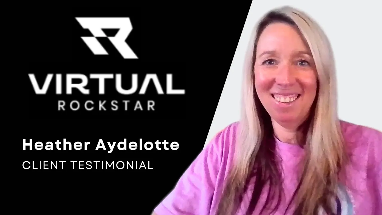 Heather Aydelotte tells their story about Virtual Rockstar